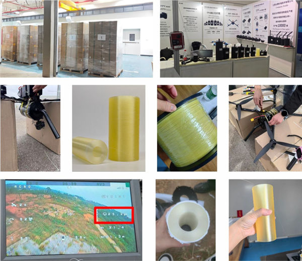 Оптическое волокно для дронов