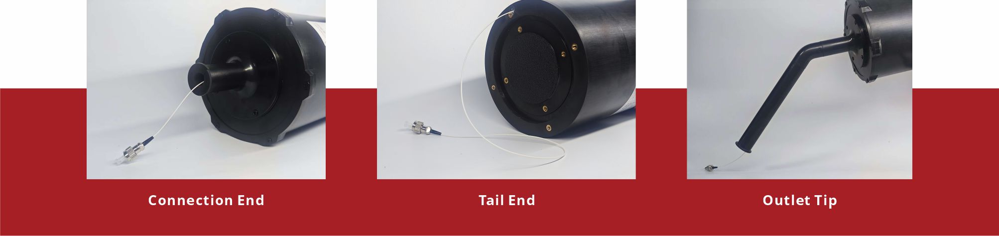 Детали оптического волокна дрона